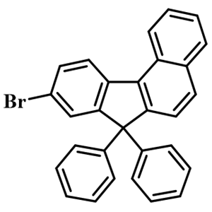 9-溴-7,7-二苯基-7H-苯并[C]芴；1384207-26-4