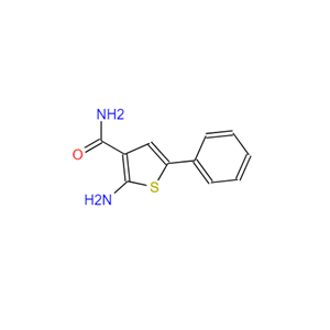 2-氨基-5-苯基-3-噻吩甲酰胺,2-AMINO-5-PHENYL-THIOPHENE-3-CARBOXYLIC ACID AMIDE