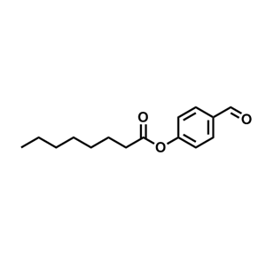 4-Formylphenyl octanoate  50433-83-5