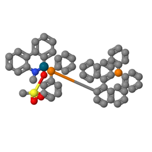 1599466-90-6；甲烷磺酸[(±)-2,2'-双-(二苯膦基)-1,1'-联萘](2'-甲胺基-1,1'-联苯-2-基)钯(II), （±）BINAP Pd G4