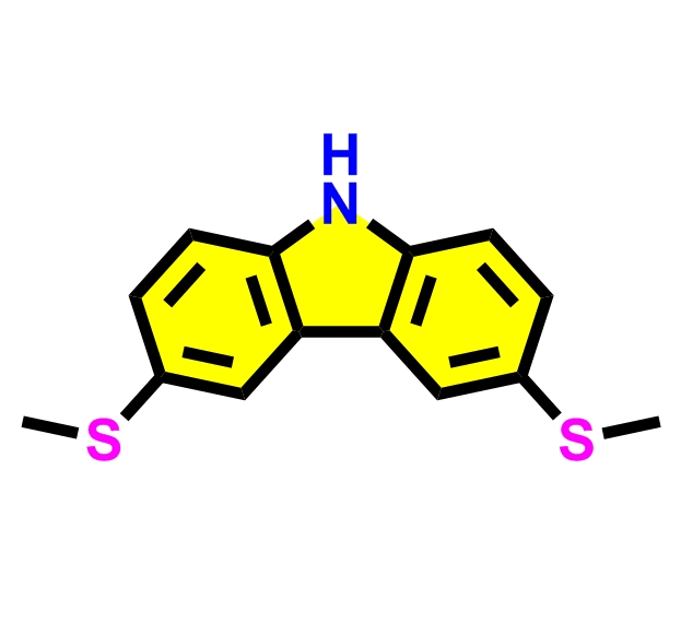 3,6-双(甲硫基)-9H-咔唑,9H-Carbazole, 3,6-bis(methylthio)-
