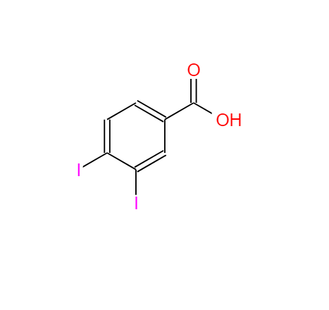 3,4-二碘苯甲酸,3,4-Diiodobenzoic acid