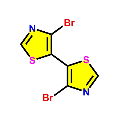 4,4'-二溴-5,5'-联噻唑,4,4'-Dibromo-5,5'-bithiazole