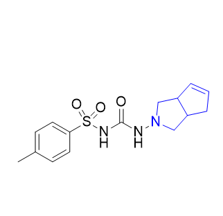 格列齐特杂质03,1-[(4-methylphenyl)sulfonyl]-3-(3,3a,4,6a-tetrahydrocyclopenta[ c]pyrrol-2(1H)-yl)urea