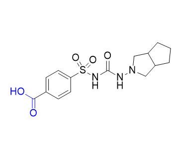 格列齊特雜質(zhì)07,4-(N-((hexahydrocyclopenta[c]pyrrol-2(1H)-yl)carbamoyl)sulfamoyl)benzoic acid