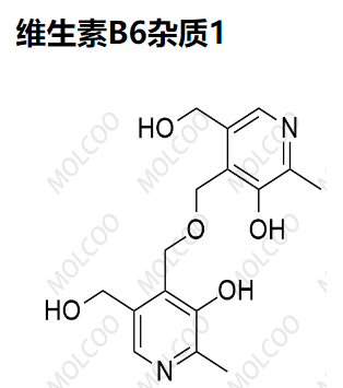 維生素B6雜質(zhì)1,4,4'-(oxybis(methylene))bis(5-(hydroxymethyl)-2-methylpyridin-3-ol)