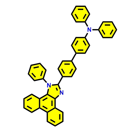 N、 N-二苯基-4'-（1-苯基-1H-苯并[9,10-d]咪唑-2-基）-[1,1'-聯(lián)苯]-4-胺,TPA-PPI