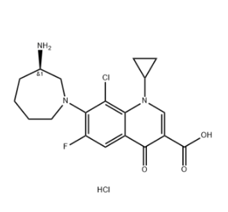 鹽酸貝西沙星,Besifloxacin hydrochloride