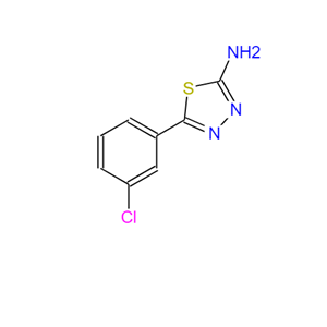 5-(3-氯苯基)-1,3,4-噻二唑-2-胺
