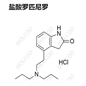 盐酸罗匹尼罗,4-(2-(dipropylamino)ethyl)indolin-2-one hydrochloride