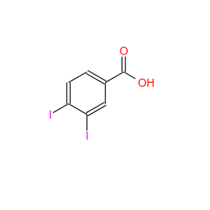 3,4-二碘苯甲酸,3,4-Diiodobenzoic acid