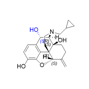 纳美芬杂质04,(4R,4aS,7aS,12bS,13S)-3-(cyclopropylmethyl)-7-methylene-1,2,3,4,5,6,7,7a-octahydro-4aH-4,12-methanobenzofuro[3,2-e]isoquinoline-4a,9,13-triol