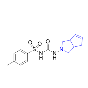 格列齐特杂质03,1-[(4-methylphenyl)sulfonyl]-3-(3,3a,4,6a-tetrahydrocyclopenta[ c]pyrrol-2(1H)-yl)urea
