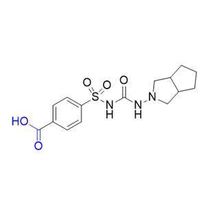 格列齊特雜質(zhì)07,4-(N-((hexahydrocyclopenta[c]pyrrol-2(1H)-yl)carbamoyl)sulfamoyl)benzoic acid