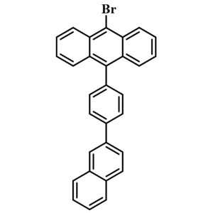 9-溴-10-[4-(2-萘基)苯基]蒽； 866611-29-2