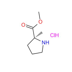 (S)-2-甲基吡咯烷-2-羧酸甲酯盐酸盐,2-Methyl-L-proline Methyl ester hydrochloride