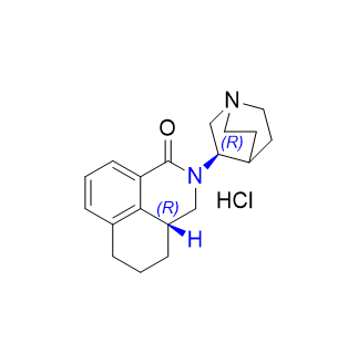 帕洛诺司琼杂质06,(R)-2-((R)-quinuclidin-3-yl)-2,3,3a,4,5,6-hexahydro-1H-benzo[de] isoquinolin-1-one hydrochloride