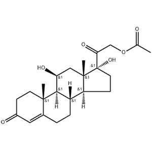 醋酸氢化可的松,cortisol 21-acetate