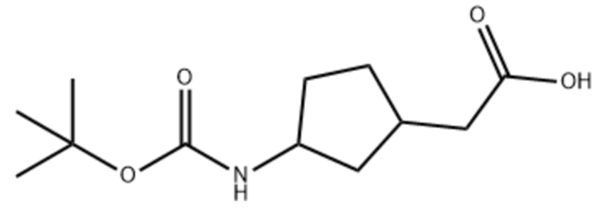 3-[[(1,1-dimethylethoxy)carbonyl]amino]-Cyclopentaneacetic acid,3-[[(1,1-dimethylethoxy)carbonyl]amino]-Cyclopentaneacetic acid