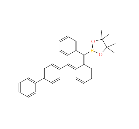 10-([1,1'-联苯基]-4-基)蒽-9-基硼酸频哪醇酯,10-([1,1'-Biphenyl]-4-yl)anthracen-9-yl-4,4,5,5-tetramethyl-1,3,2-dioxaborolane