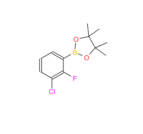 2-(3-氯-2-氟苯基)-4,4,5,5-四甲基-1,3,2-二噁硼烷,2-(3-chloro-2-fluorophenyl)-4,4,5,5-tetraMethyl-1,3,2-dioxaborolane