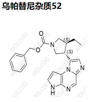 乌帕替尼杂质52,(3S,4S)-benzyl 3-ethyl-4-(3H-imidazo[1,2-a]pyrrolo[2,3-e]pyrazin-8-yl)pyrrolidine-1-carboxylate