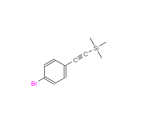 (4-溴苯基乙炔基)三甲基硅烷,(4-BROMOPHENYLETHYNYL)TRIMETHYLSILANE