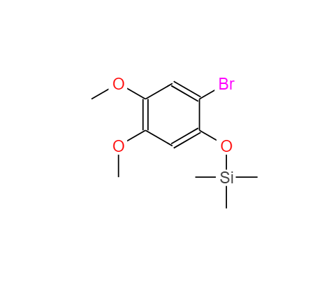 (2-溴-4,5-二甲氧基苯氧基)三甲基硅烷,(2-Bromo-4,5-dimethoxyphenoxy)trimethylsilane