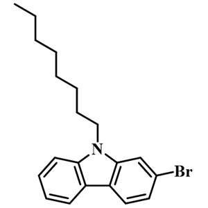 2-溴-N-辛基-9H-咔唑；1356465-23-0