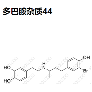 多巴胺杂质44   C18H22BrNO3 