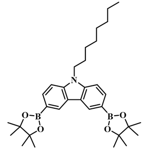 9-辛基-3,6-双硼酸频哪醇酯-9H-咔唑；478706-06-8