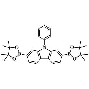 9-苯基-2,7-双硼酸频哪醇酯-9H-咔唑；1035631-57-2