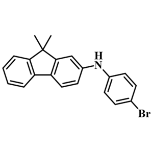 N-(4-溴苯基)-9,9-二甲基-9H-芴-2-胺；1644059-09-5