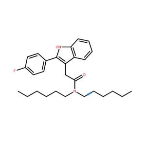 N,N-二己基-2-(4-氟苯)吲哚-3-乙酰胺142720-24-9