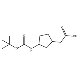 3-[[(1,1-dimethylethoxy)carbonyl]amino]-Cyclopentaneacetic acid