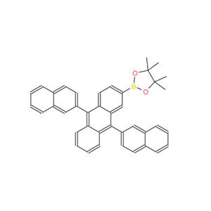 2-硼酸频哪酯酯-9,10-双(2-萘基)蒽,2-(9,10-di(naphthalen-2-yl)anthracen-2-yl)-4,4,5,5-tetramethyl-1,3,2-dioxaborolane