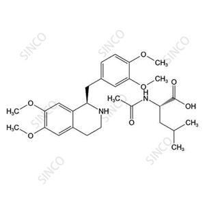 四氢罂粟碱N-乙酰-L-亮氨酸