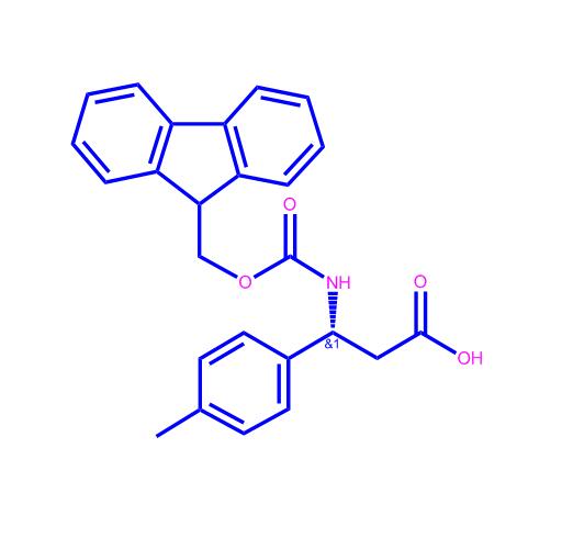 fmoc-(r)-3-氨基-3-(4-甲基苯基)-丙酸,(R)-3-((((9H-Fluoren-9-yl)methoxy)carbonyl)amino)-3-(p-tolyl)propanoicacid