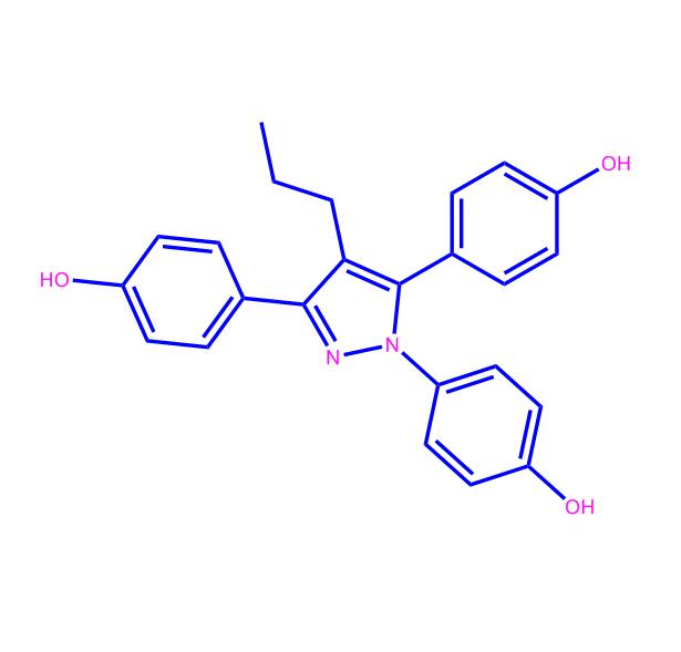 4,4',4''-(4-丙基-1H-吡唑-1,3,5-三基)三苯酚,4,4',4''-(4-Propyl-1H-pyrazole-1,3,5-triyl)triphenol