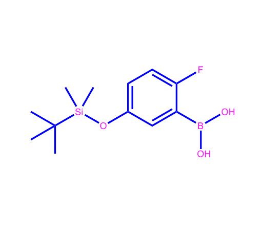 5-(t-丁基二甲基甲硅烷基氧基)-2-氟苯硼酸,(5-((tert-Butyldimethylsilyl)oxy)-2-fluorophenyl)boronic acid