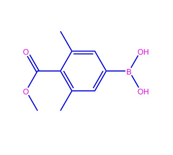 4-甲氧羰基-3,5-二甲基苯硼酸,(4-(Methoxycarbonyl)-3,5-dimethylphenyl)boronicacid