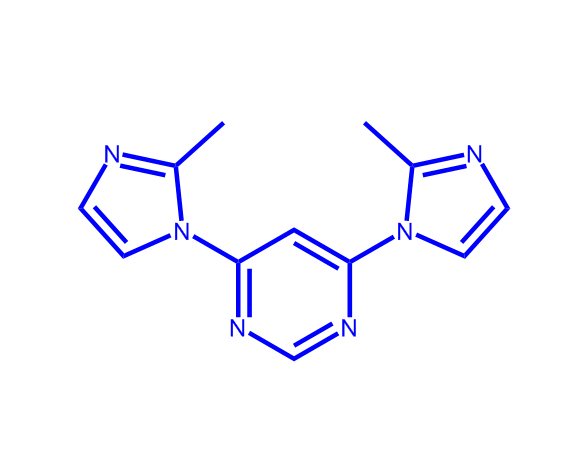4,6-二(2-甲基-1H-咪唑-1基)嘧啶