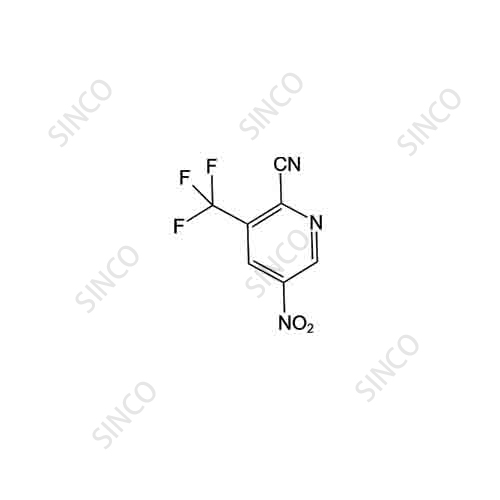 5-硝基-3（三氟甲基）-2-氰基吡啶,5-Nitro-3-(trifluoromethyl)-2-pyridinecarbonitrile