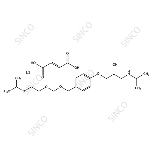 半富马酸比索洛尔EP杂质G,Bisoprolol EP Impurity G Hemifumarate