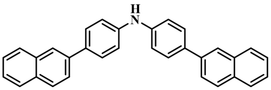 4-(2-萘基)-N-[4-(2-萘基)苯基]苯胺,4-(2-Naphthalenyl)-N-[4-(2-naphthalenyl)phenyl]benzenamine