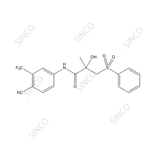 二氟比鲁卡胺,Desfluoro Bicalutamide