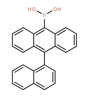 10-(1-萘基)-9-蒽]硼酸,10-(naphthalen-1-yl)anthracen-9-ylboronic acid