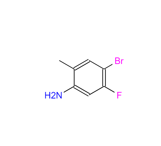 4-溴-5-氟-2-甲基苯胺,4-BROMO-5-FLUORO-2-METHYLANILINE