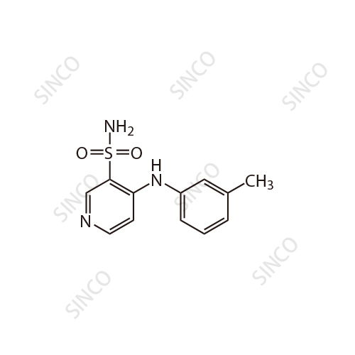 托拉塞米杂质B标准品,4-(3'-Methylphenyl)amino-3-pyridinesulfonamide