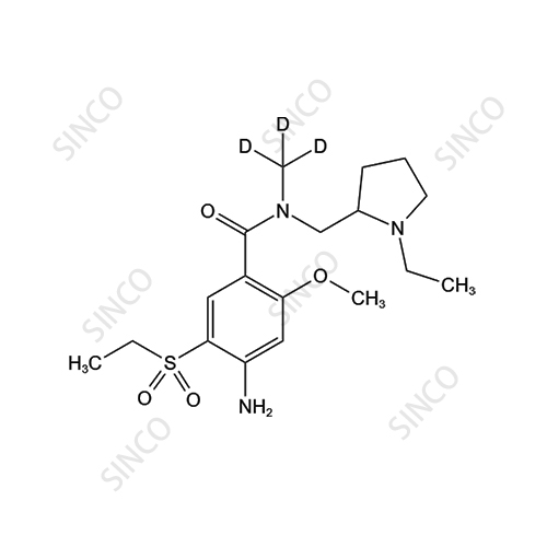 N-甲基氨磺必利D3,N-Methyl Amisulpride-D3